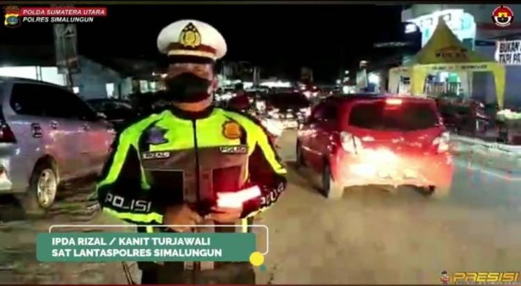 Jajaran Polres Simalungun Gelar &ldquo;Live Report On The Sport&rdquo; Operasi Ketupat Toba 2022