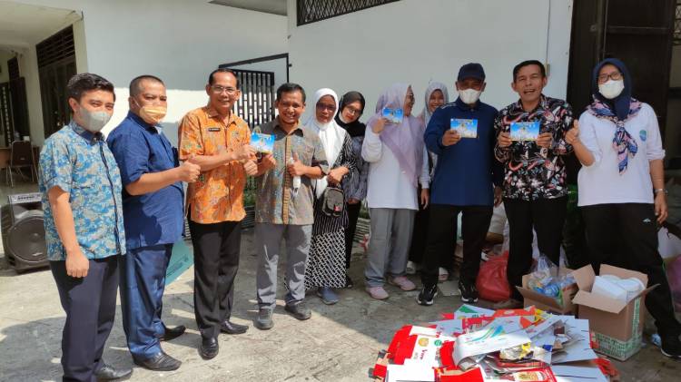 Wujudkan Kota Medan yang Bersih, ASN Pemko Medan Menabung Sampah di Bank Sampah