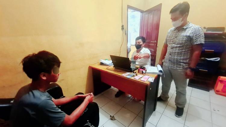 Sat Reskrim Polres Simalungun Amankan Dua Pengedar Uang Palsu di Pasar Malam