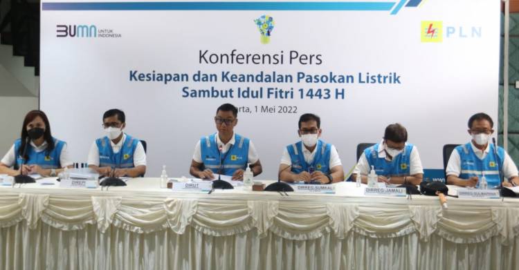 PLN Pastikan Pasokan Listrik Terbaik untuk Masyarakat Menyambut Idul Fitri 1443 H