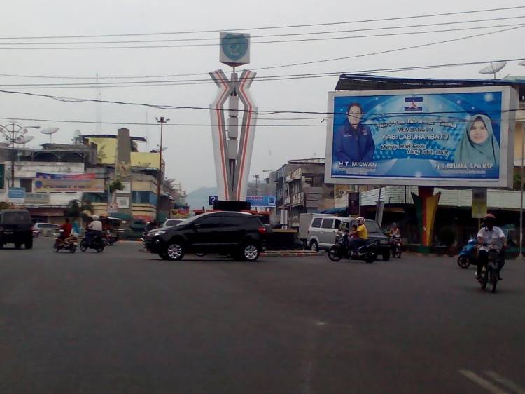Tugu Simpang Enam Rantauprapat yang Dirubuhkan Dianggarkan Rp 129 Juta