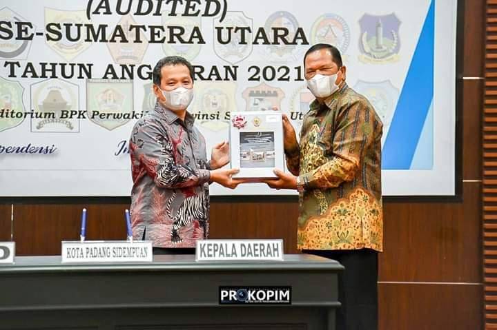 Walikota Padang Sidempuan Berangkat Ke Kantor Perwakilan BPK-RI Prov Sumut