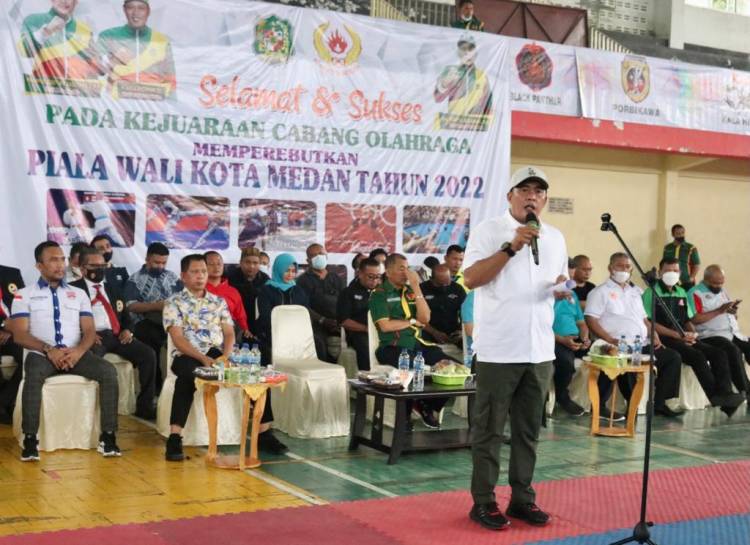 Kejuaraan Cabor Piala Bobby Nasution Tahun 2022 Resmi Dibuka, Sembilan Cabor Dipertandingakn!