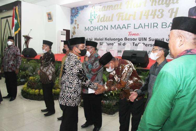 Wujudkan Sumut Bermartabat, Pemprov Sumut Harapkan Guru Besar UIN Sumut Semakin Banyak