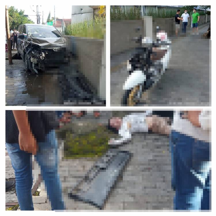 Mobil Tabrak Sepeda Motor di Perintis Kemerdekaan, 1 Luka, 1 Tewas