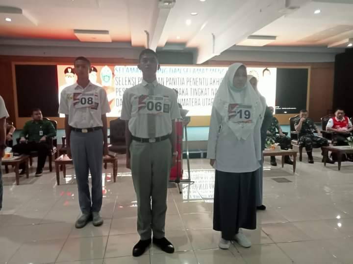 Pelajar SMAN 1 Padangsidimpuan Lulus Paskibraka Tingkat Nasional