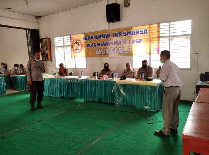 AKP Sulhan Arifin Siregar, SH Pimpin Penyuluhan Sosialisasi Bahaya Narkoba Di SMA Negeri 1 Padangsidimpuan