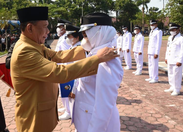 Pelantikan 304 Kades, Bupati DS: Wujudkan Masyarakat Sejahtera!