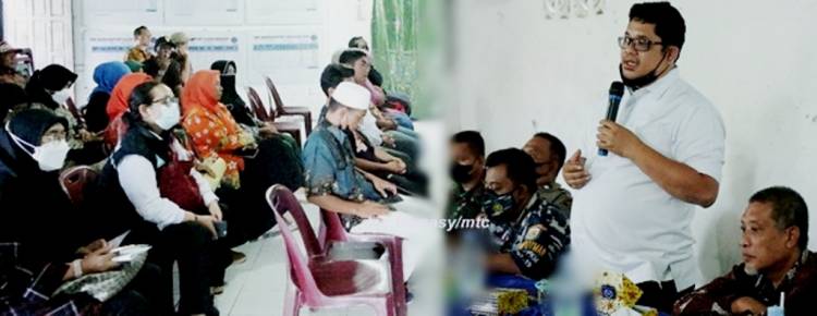 Korban Bencana Kebakaran Sei Apung Asahan Dikunjungi Tim Kemensos RI.