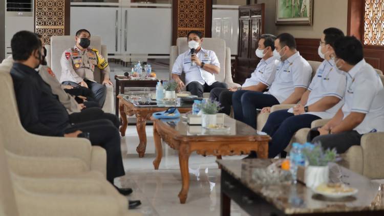 Audiensi dengan Polda Jatim, HIPMI: Upaya Menghidupkan UMKM