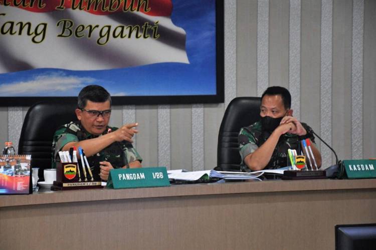 Pangdam I/BB:  Senjata adalah isteri pertama bagi prajurit.