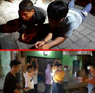 Gakunya  Mantan Geng Motor, Bawa gear Septor dan 7 Orang di Bawa Kw Komando