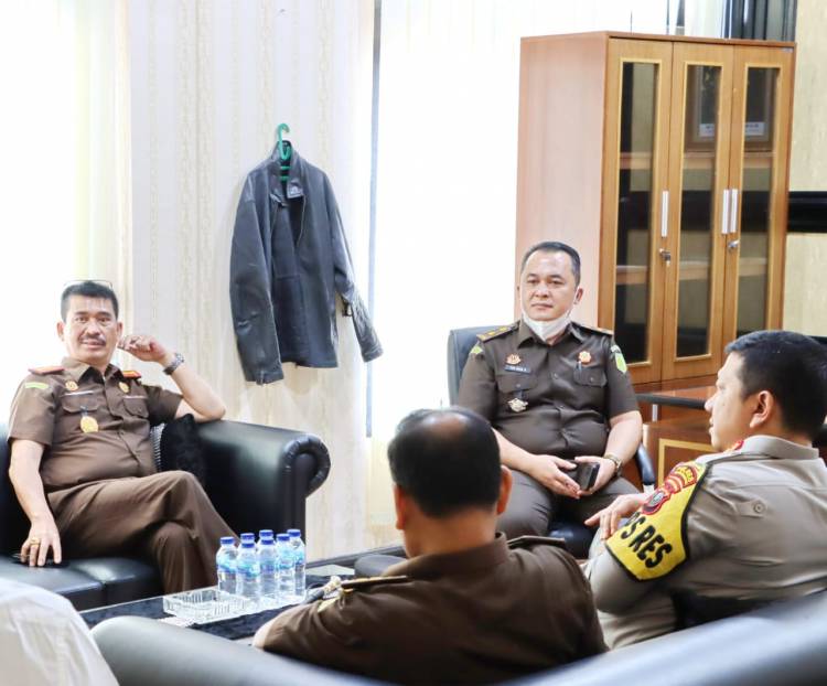 Kapolres di Sambut Hangat Kejari dan Ketua Pengadilan Padang Sidimpuan