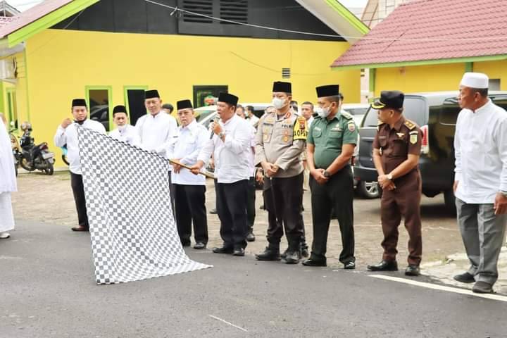 Kapolres Padangsidimpuan Hadiri Manasik Haji Akbar