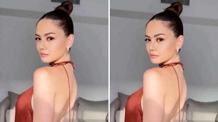 Kenakan Gaun Backless Pamer Body Goals, Pesona Keseksian Nita Gunawan Terpancarkan