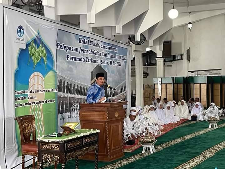 PHBI Tirtanadi Gelar Halal Bihalal Sekaligus Pelepasan Calhaj