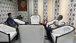 Saling Beri Masukan Terkait Situasi Kota Medan, Keduanya
