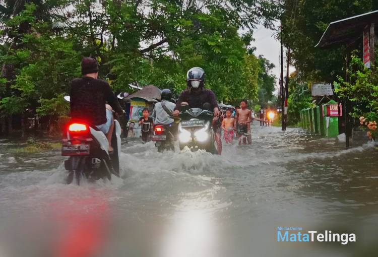 Hujan Deras Akibatkan Banjir di Sejumlah Wilayah Kota Binjai