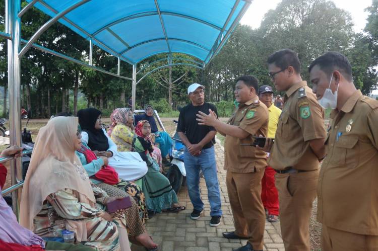 Kecamatan Medan Tuntungan Jemput Aspirasi Warga di Lapangan Jalan Bunga Turi 2