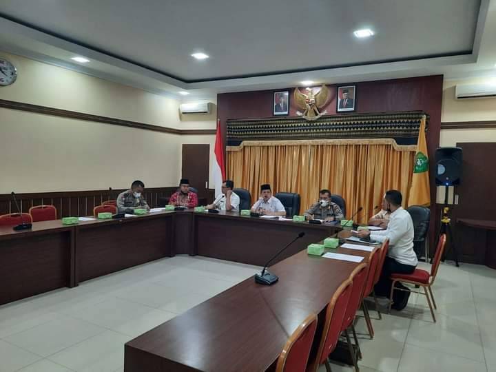 Rapat persiapan pelaksanaan pemberangkatan Calon Jamaah Haji Kota Padangsidimpuan