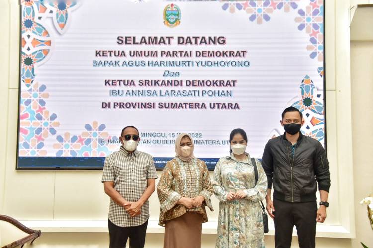 AHY Ajak Masyarakat Dukung Edy Rahmayadi Membangun Sumut
