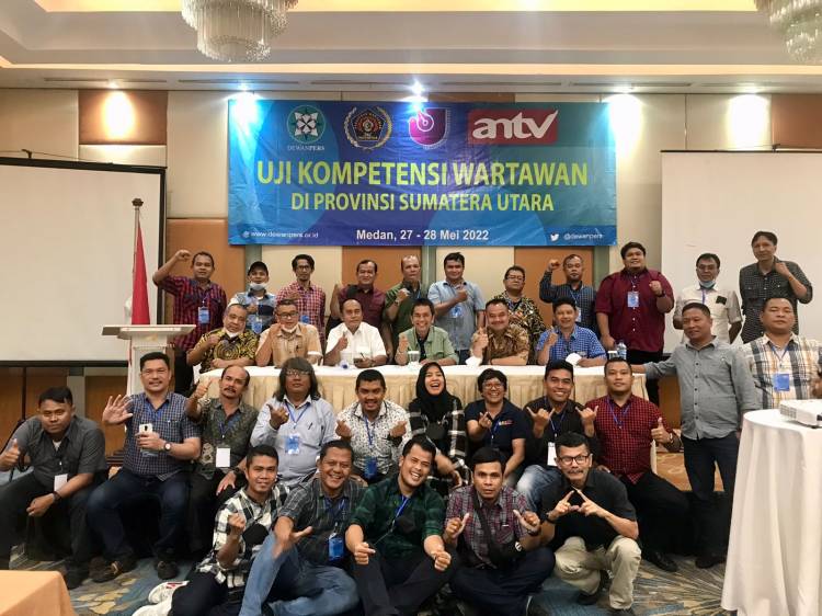 Dewan Pers Gandeng PWI Sumut, AJI dan ANTV Gelar UKW