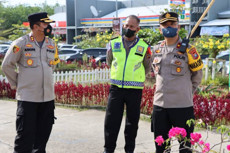 Kapolres Sergai Cek Pos Pam, Berikan Pelayanan Terbaik Kepada Masyarakat