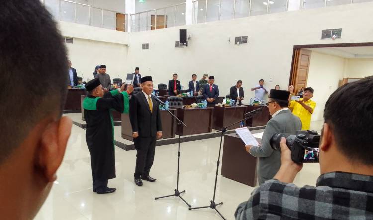 Hari ini Fasial Umri Resmi Dilantik Sebagai PAW DPRD Binjai Sisa Jabatan 2019-2024