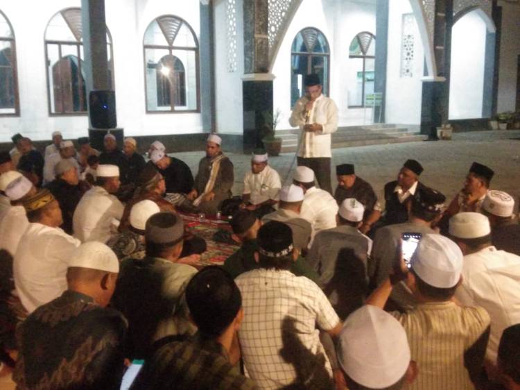 Hadiri Halalbihalal di Ponpes Fahmussalam, Abyadi Kagum dengan Kekompakan Majelis Taklim HUNA