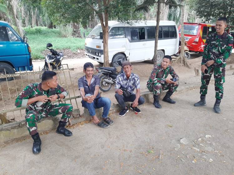 Gugah Kreativitas Warga Desa, Satgas TMMD 116 Kodim Deliserdang Aktif Gelar Komsos