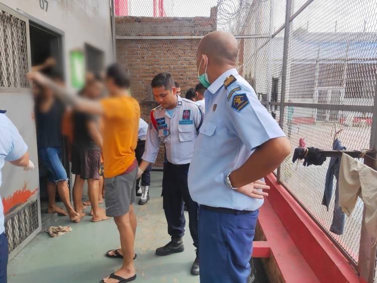 Lapas Pancur Batu Gelar Razia