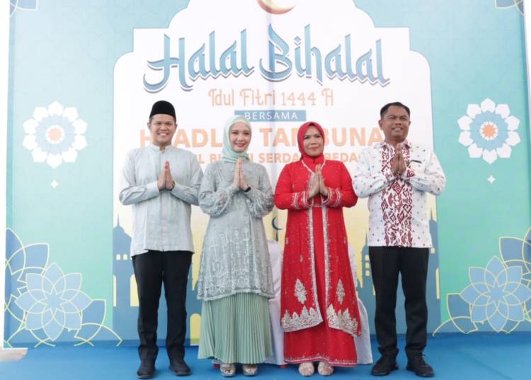 Gelar Halalbihalal Idulfitri 1444 H, Wabup Adlin Tambunan Harap Silaturahim Tetap Terjaga