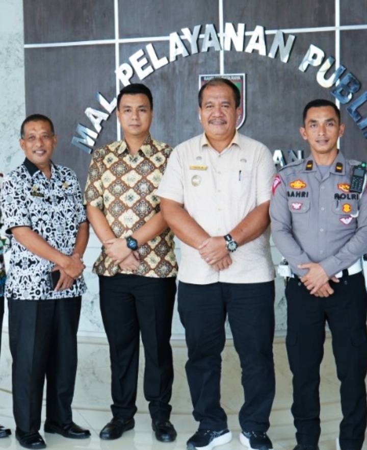 Bupati Di Lampung Selatan, Wabup Di Asahan Ikuti Peresmian MPP Secara Virtual