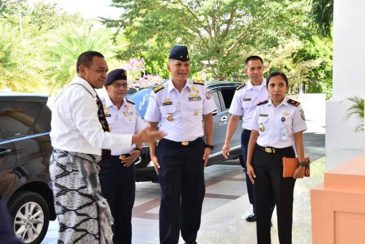 Bakamla RI Koordinasi Pemerintah Kota Kupang Bahas Operasi Gannet 7/23