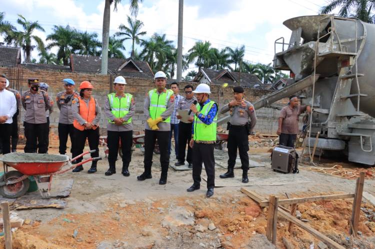 Pembangunan Satpas SIM, Kapolres Labuhanbatu: Peningkatan Pelayanan Prima Bagi Masyarakat
