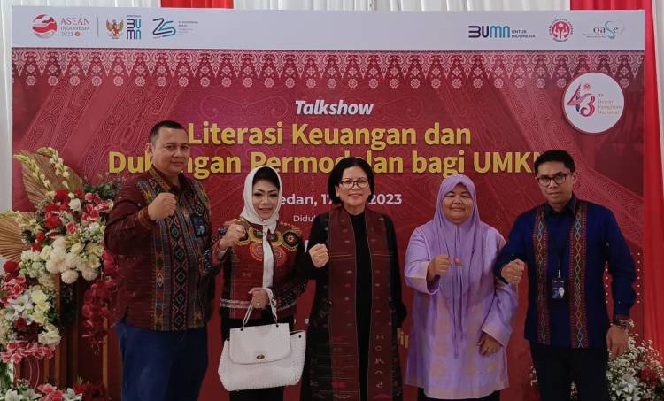 Semarakkan HUT Dekranas dengan Talkshow Literasi Keuangan dan Dukungan Permodalan bagi UMKM