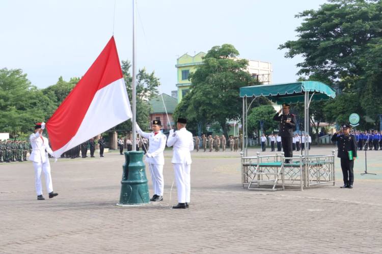 Kapolres Tebingtinggi Pimpin Upacara Peringatan Harkitnas