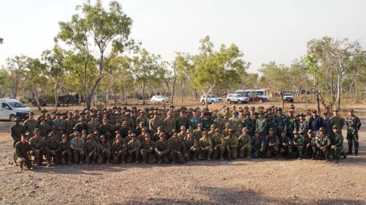Ciptakan Rasa Saling Percaya di Kawasan, Indonesia-Amerika-Australia Latihan Bersama Penanggulangan Bencana