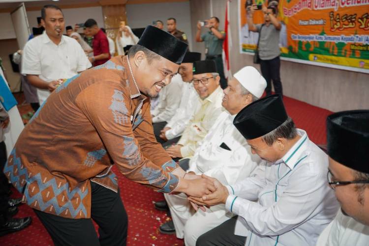 Hadiri Halal Bihalal, Bobby Nasution Minta Doa Dan Dukungan Penuh Dari Para Ulama