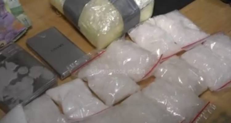 Satuan Narkoba Polrestabes Medan Gagalkan Peredaran Puluhan Narkoba