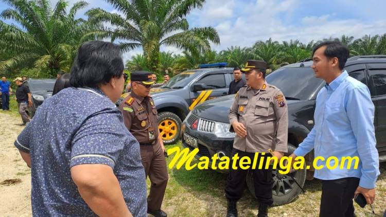 Polres Langkat Kawal Sidang Lapangan Kasus Pembunuhan Paino