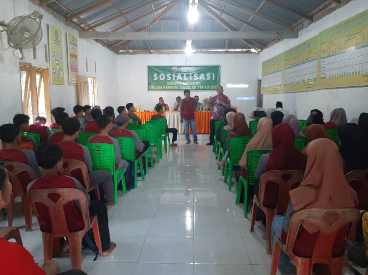 Satgas TMMD 116 Kodim Deliserdang Harapkan Warga Bisa Jadi Penggiat Anti Narkoba di Lingkungannya