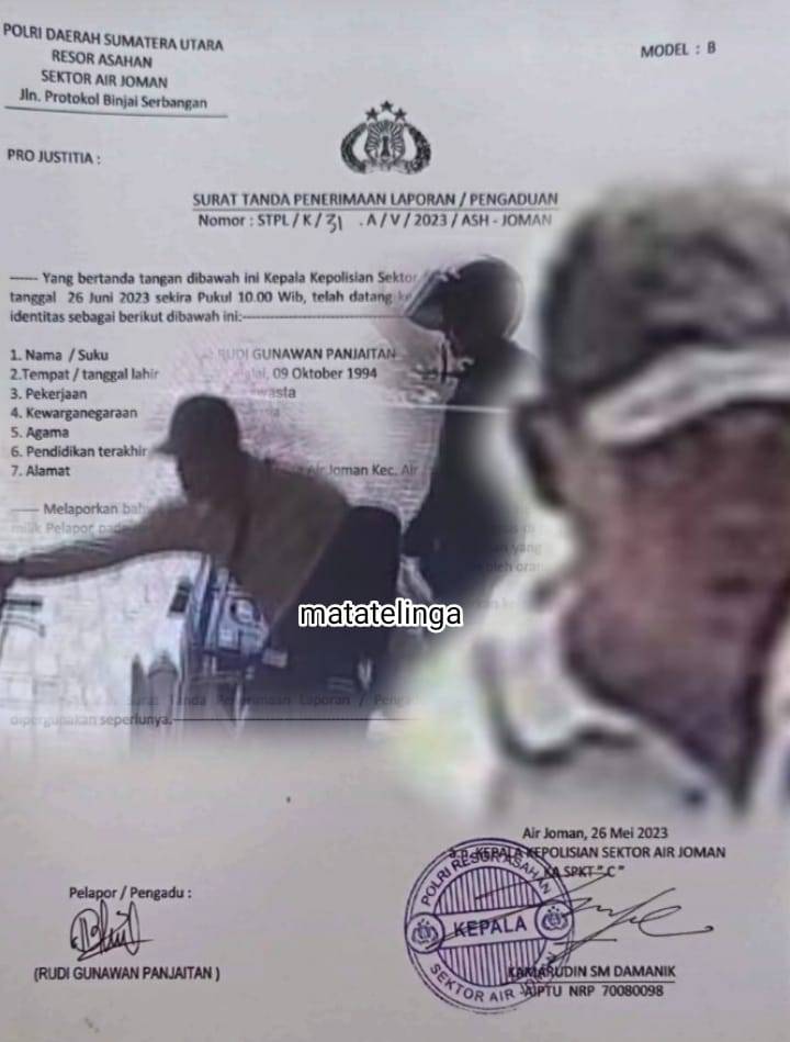 Sepekan Dibiarkan Maling Helm Akhirnya Dilaporkan Ke Polisi