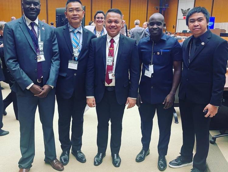 Mantan Kasat Reskrim Polres Serdang Bedagai Mendapatkan Penghargaan Dari Amerika Serikat