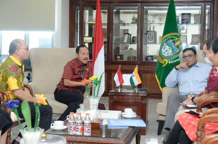 Pemprov Sumut Sambut Baik Tawaran Program Kerja Sama Pemerintah India