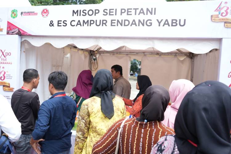 Hut Dekranas ke-43 Bawa Keuntungan Bagi Pelaku UMKM di Kota Medan