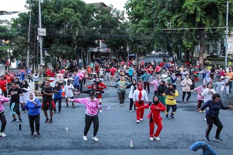 Yok! Silaturahmi dan Olahraga di CFD Medan