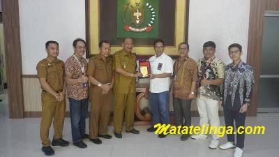 PT Telkom Indonesia Audiensi ke Syah Afandin