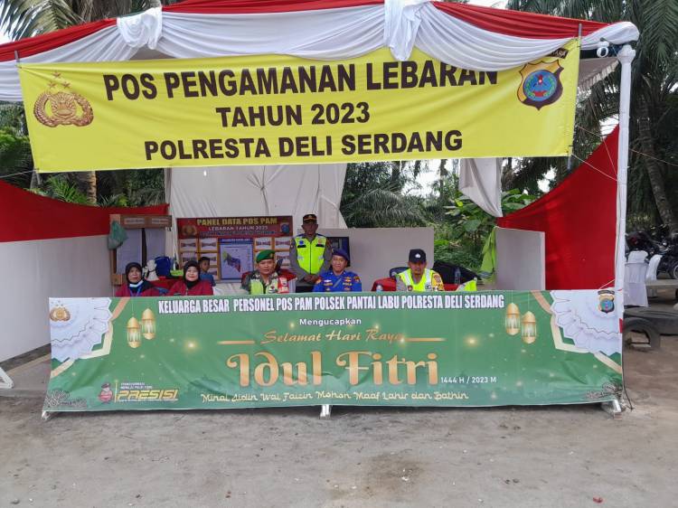 Operasi Ketupat Toba 2023 Polresta Deli Serdang Bersinergi Dengan TNI Dan Instansi Lainnya