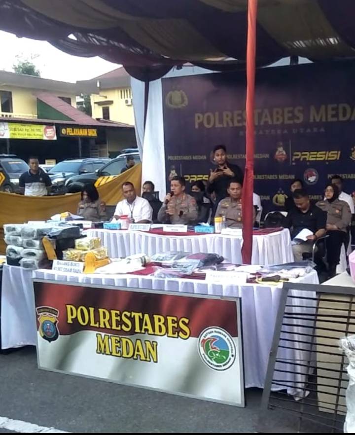 342 Penjahat Diamankan Polrestabes Medan